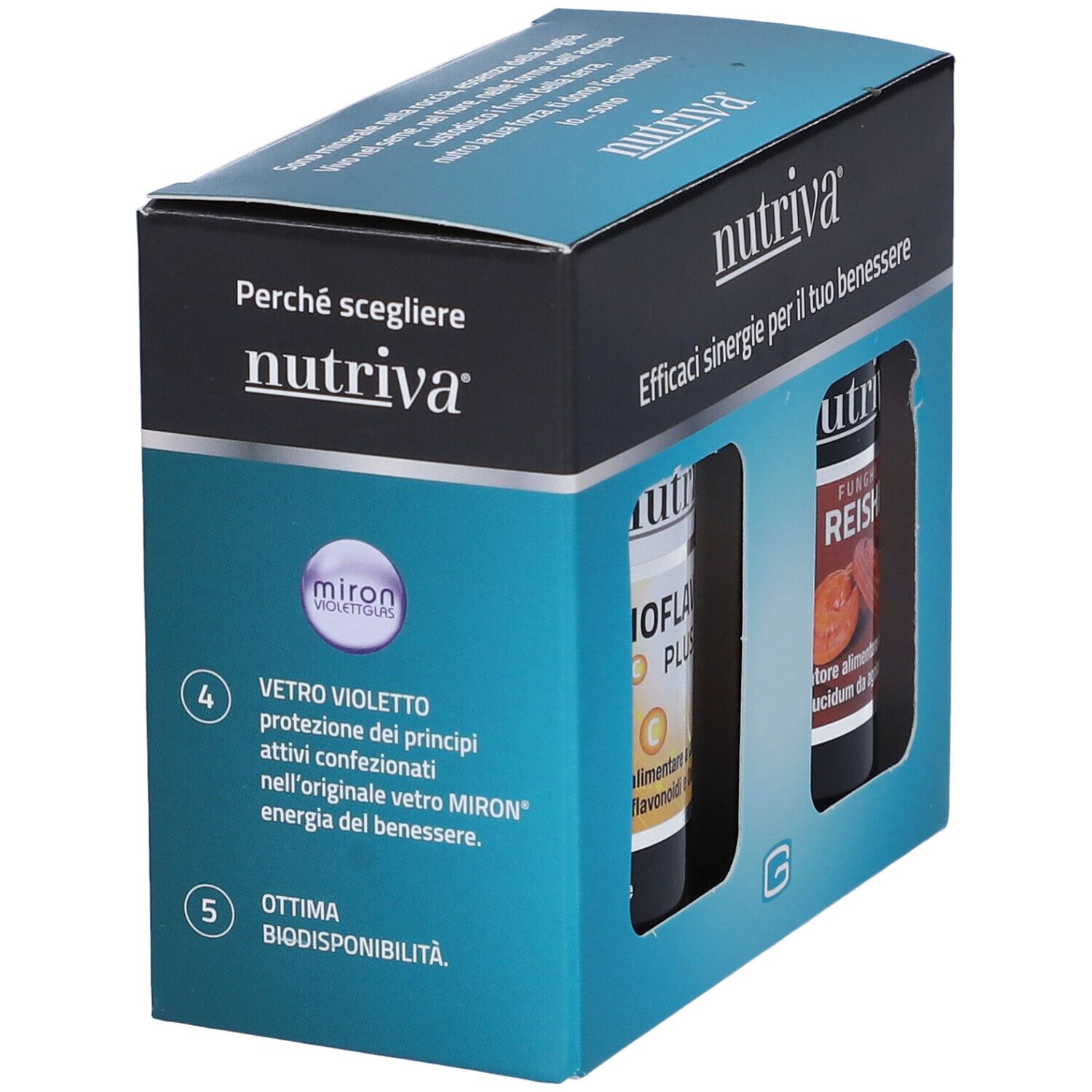 Kit Nutriva Mico Reishi + Bioflavo C Plus