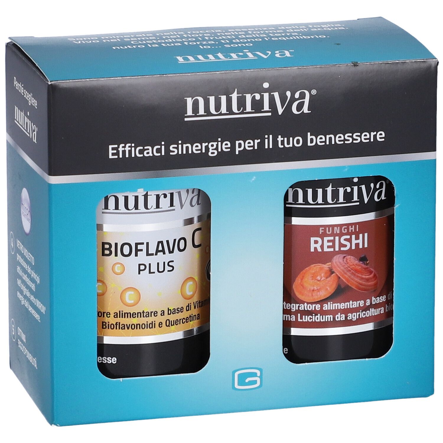 Kit Nutriva Mico Reishi + Bioflavo C Plus