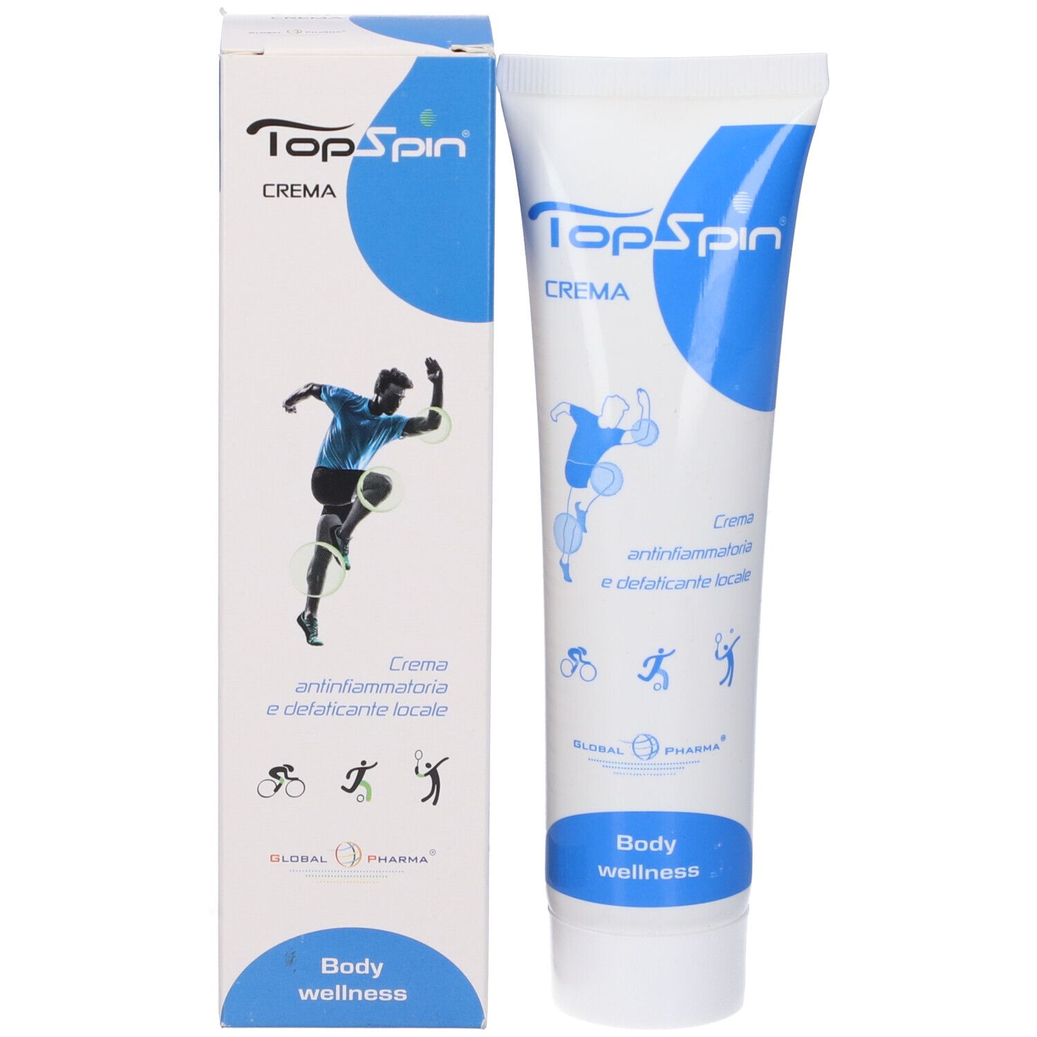 Topspin Crema Antinfiammatoria Defaticante 100 Ml