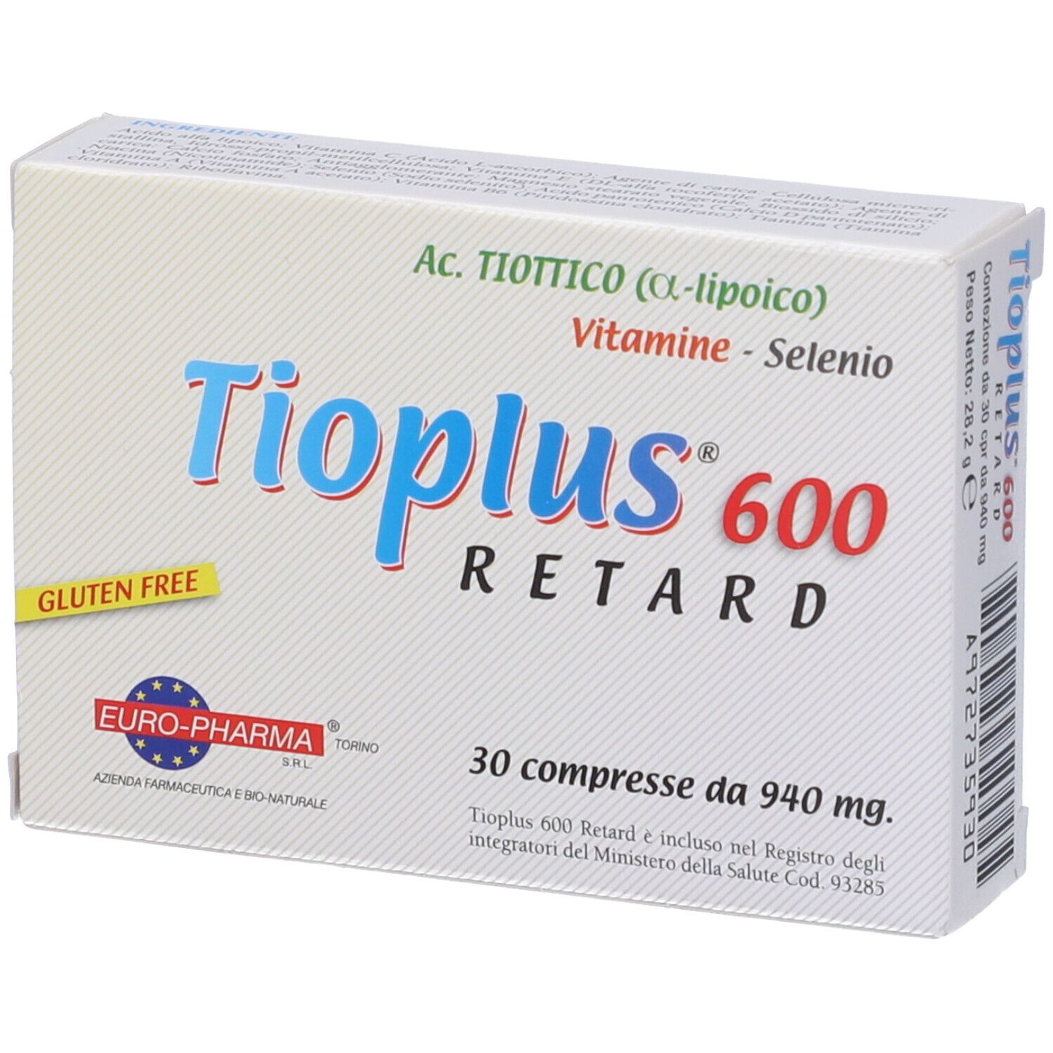 Tioplus 600 Retard 30 Compresse