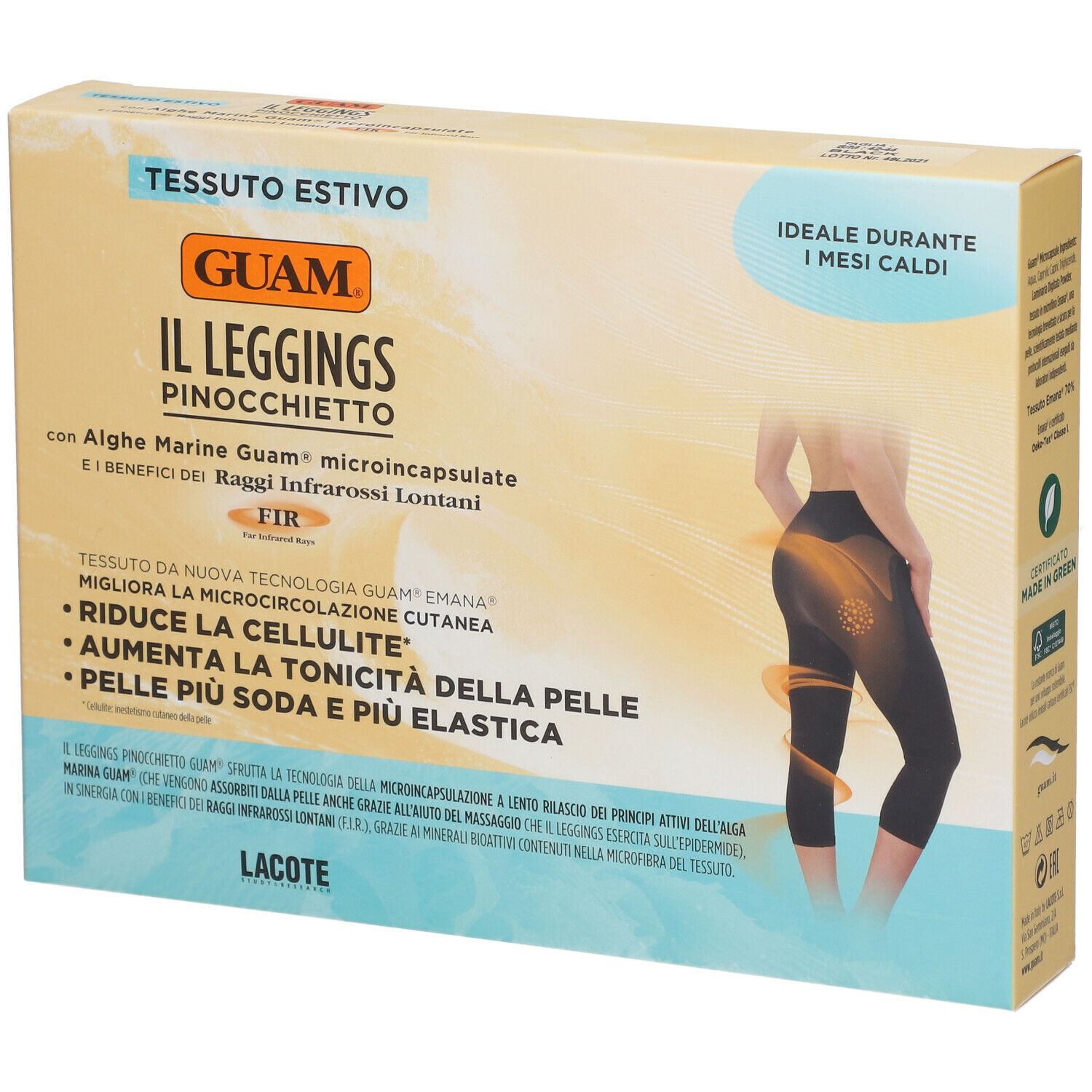 GUAM® Il Leggings Pinocchietto S/M