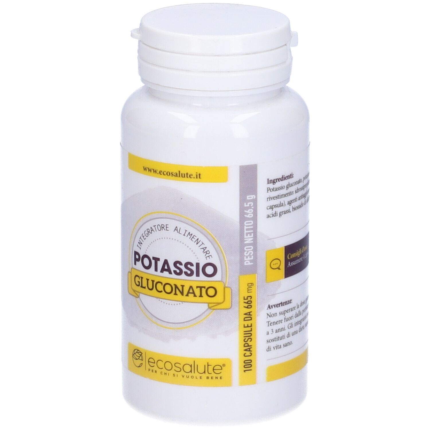 Potassio Gluconato 100Cps