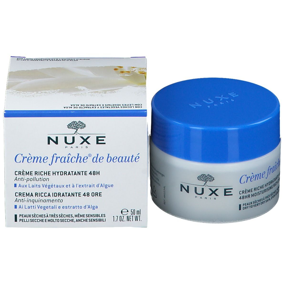 Nuxe Crème Fraîche® De Beautè Crema Idratante Pelli Secche