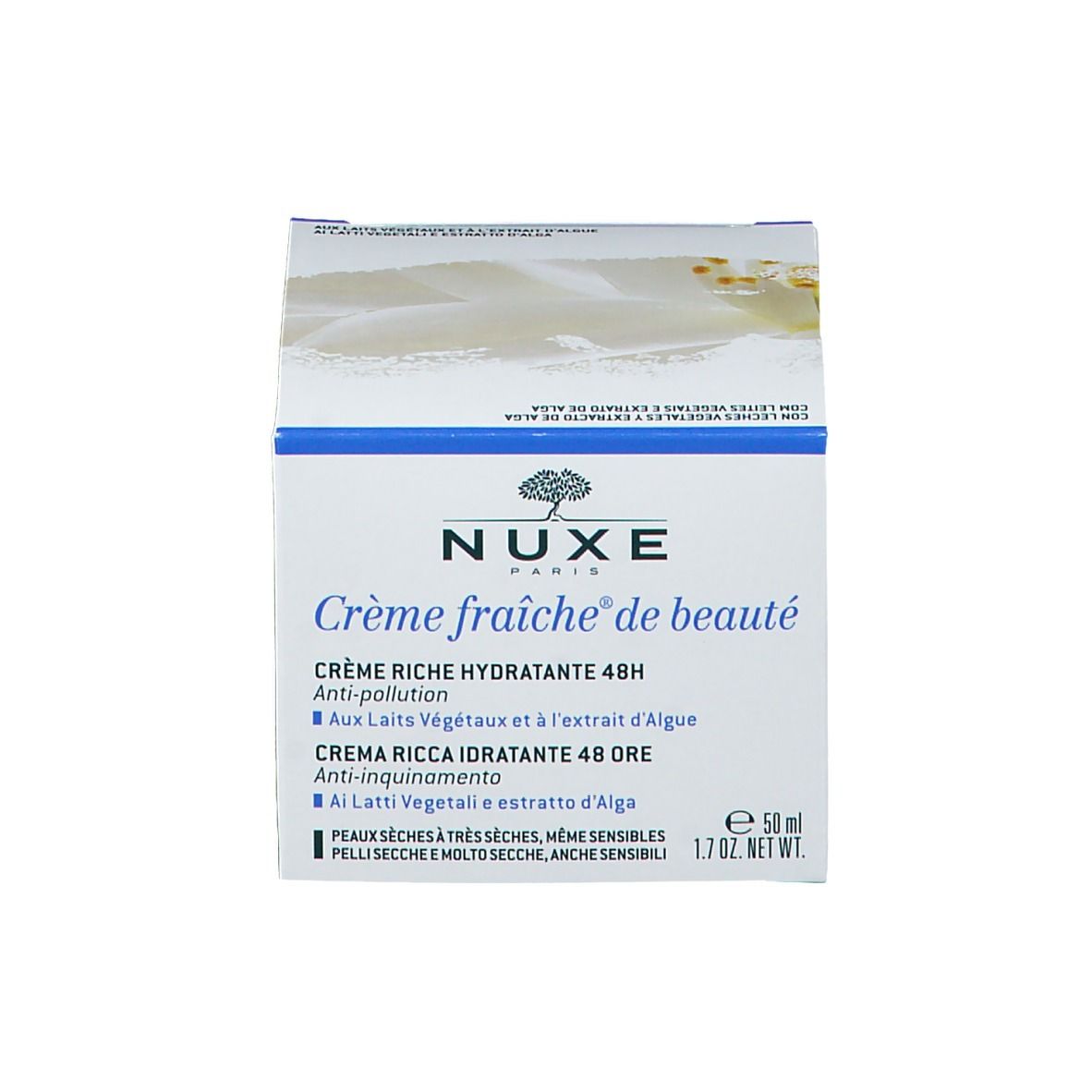 Nuxe Crème Fraîche® De Beautè Crema Idratante Pelli Secche