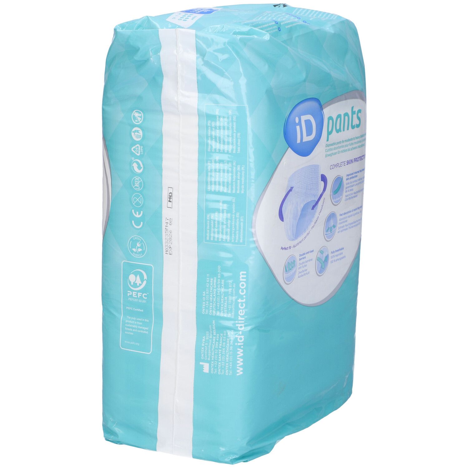 ID Pants Plus Pannolone Pull-Up a Mutandina Taglia XS