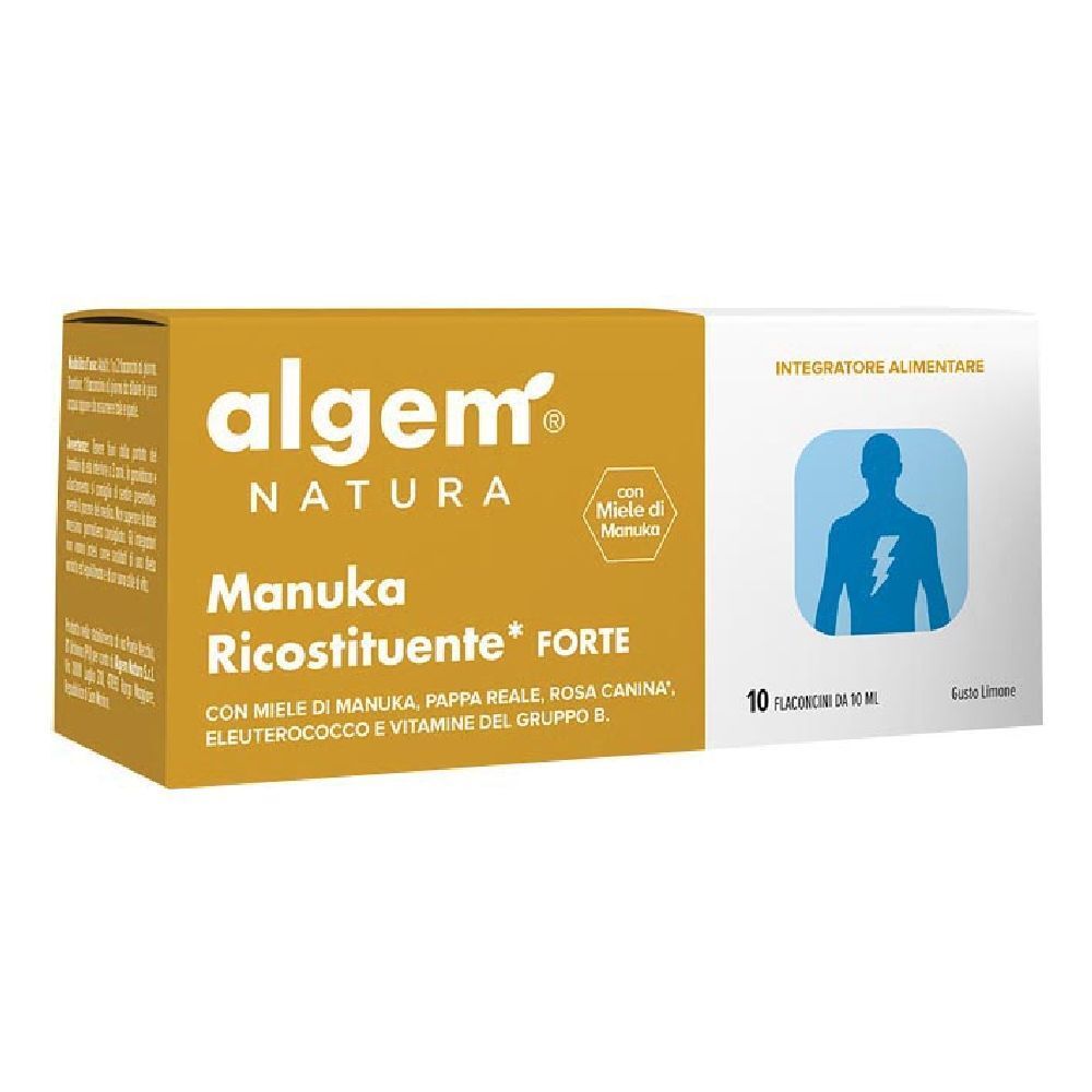 Algem Natura Manuka Ricostituente Forte Flaconcini
