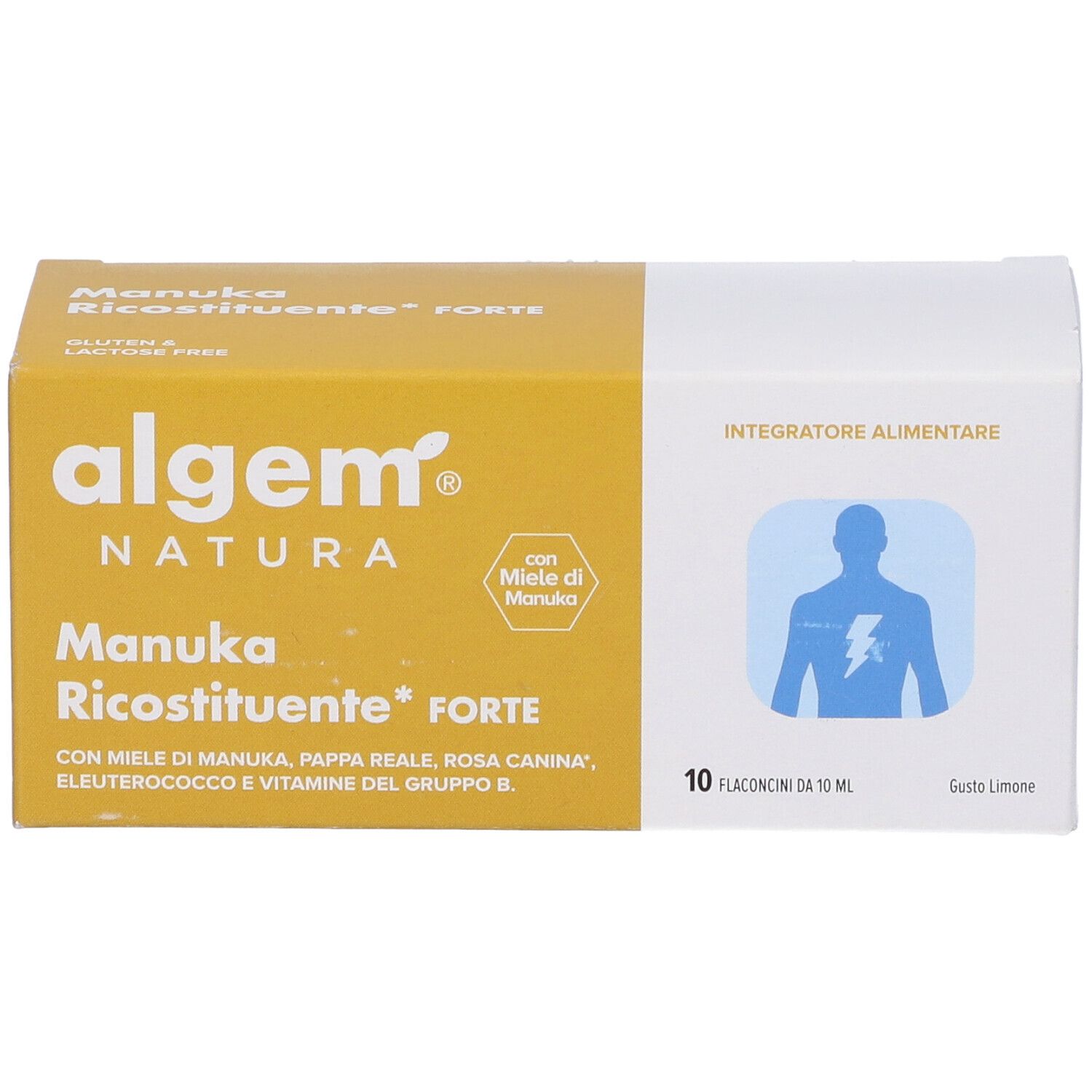 Algem Natura Manuka Ricostituente Forte Flaconcini