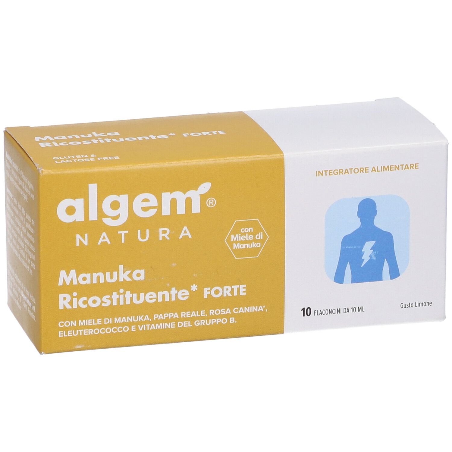 Algem Natura Manuka Ricostituente Forte Flaconcini