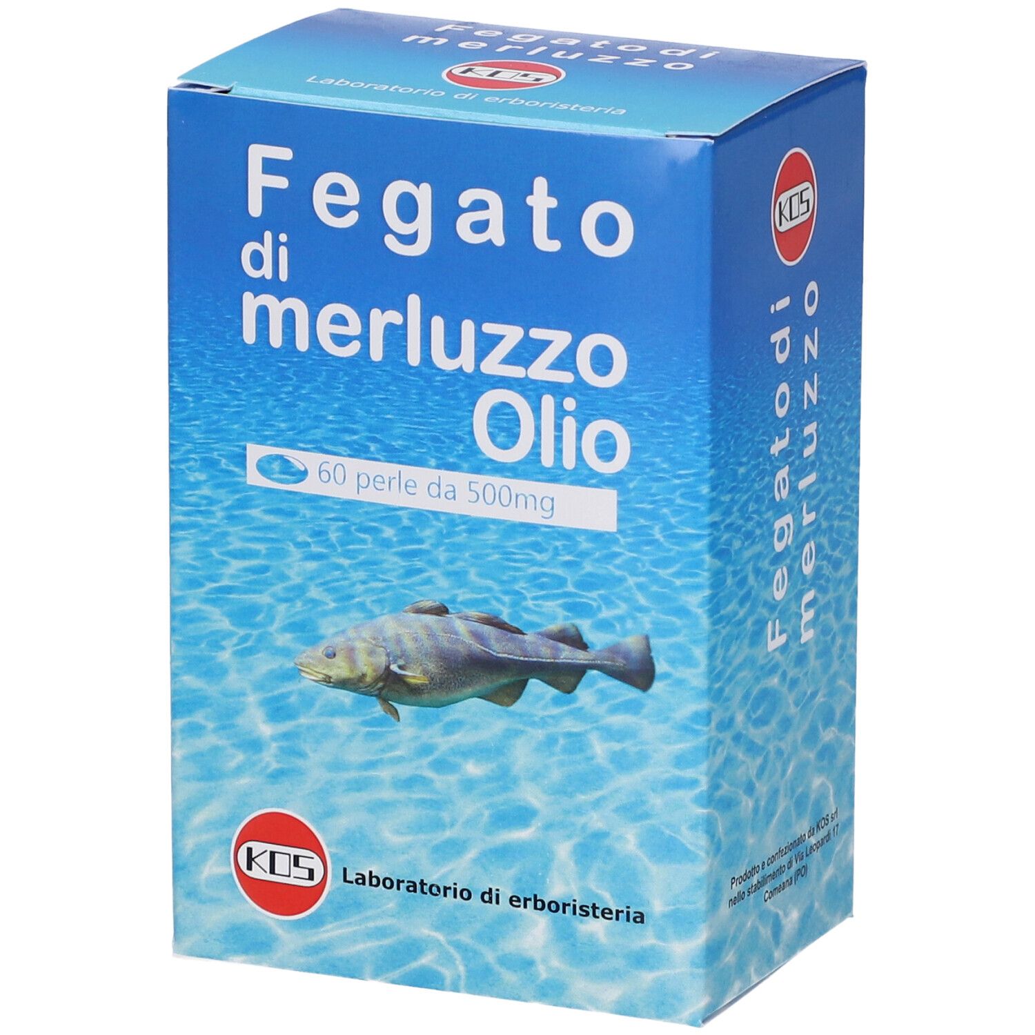 KOS Fegato di Merluzzo Olio Perle