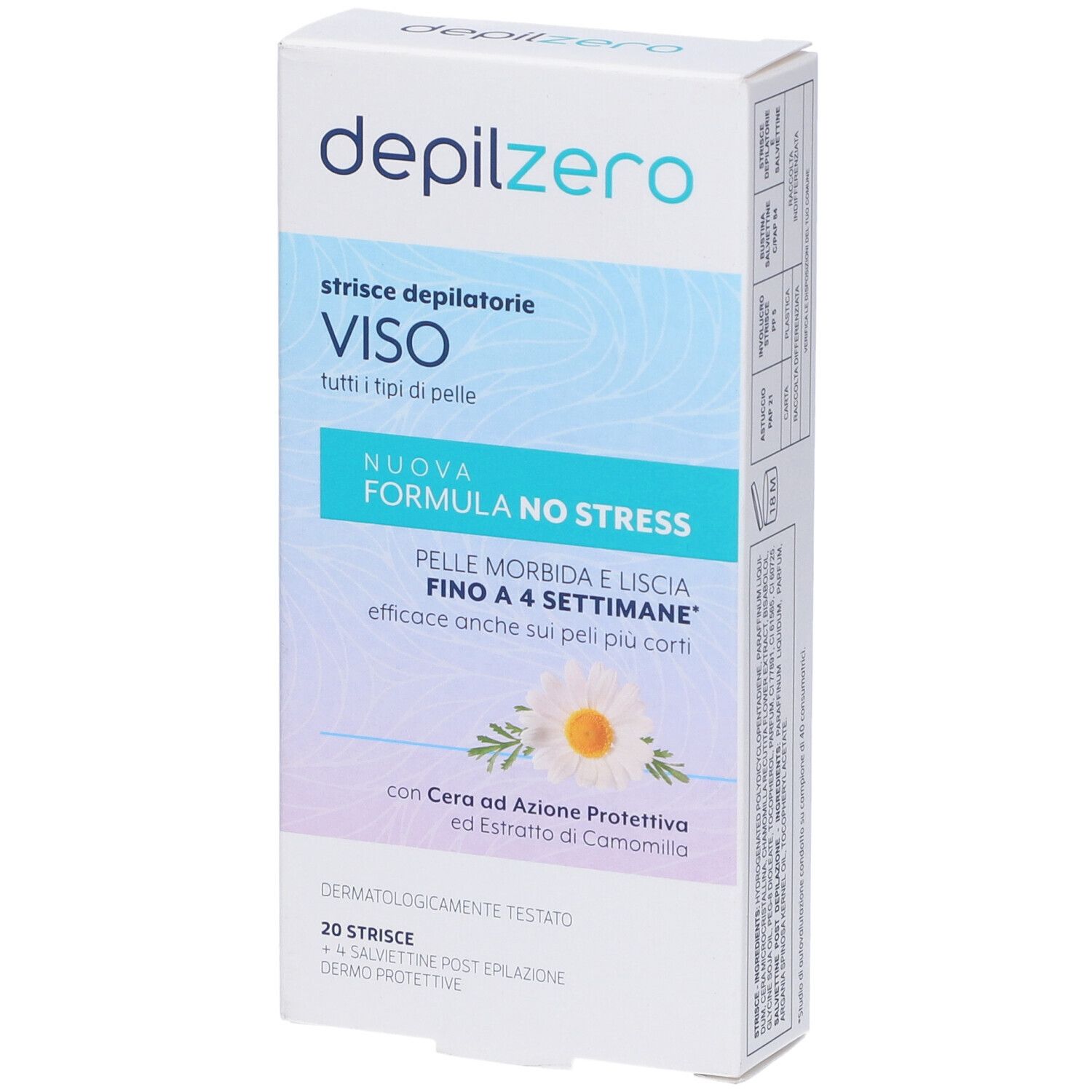 Depilzero Strisce Viso E Bikini 20 Pezzi