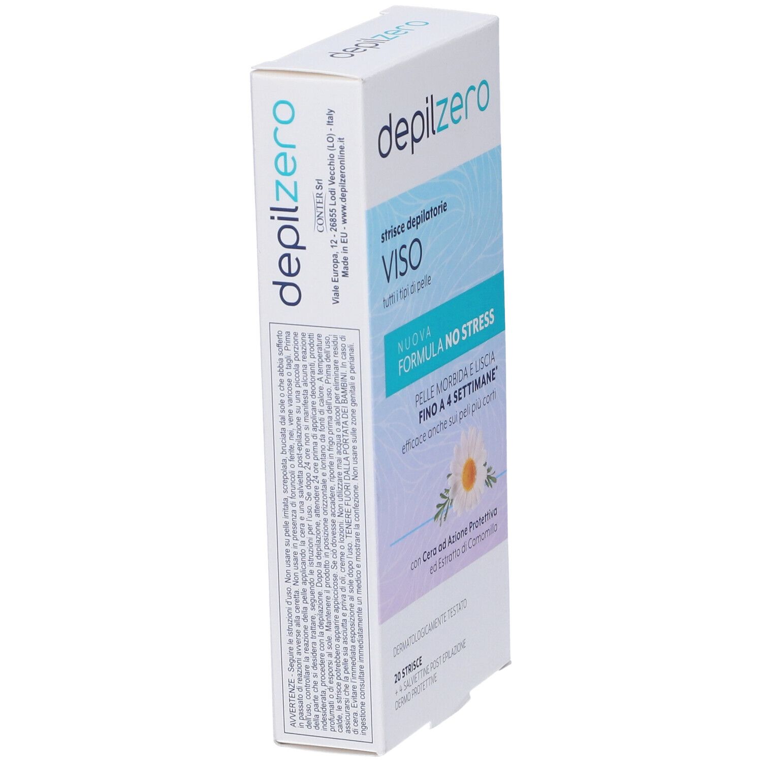 Depilzero Strisce Viso E Bikini 20 Pezzi