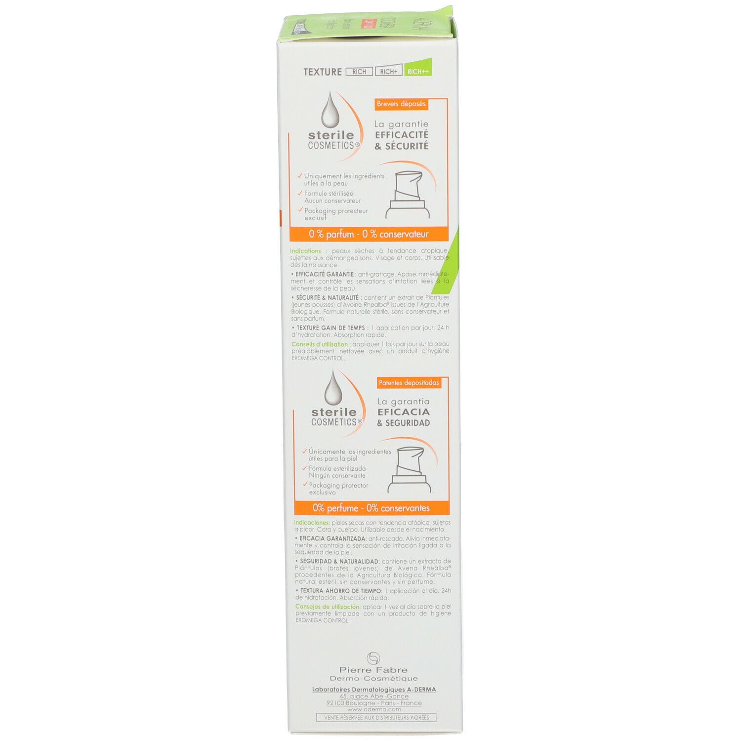 A-DERMA Exomega Control Balsamo Emolliente Cosmetico Sterile