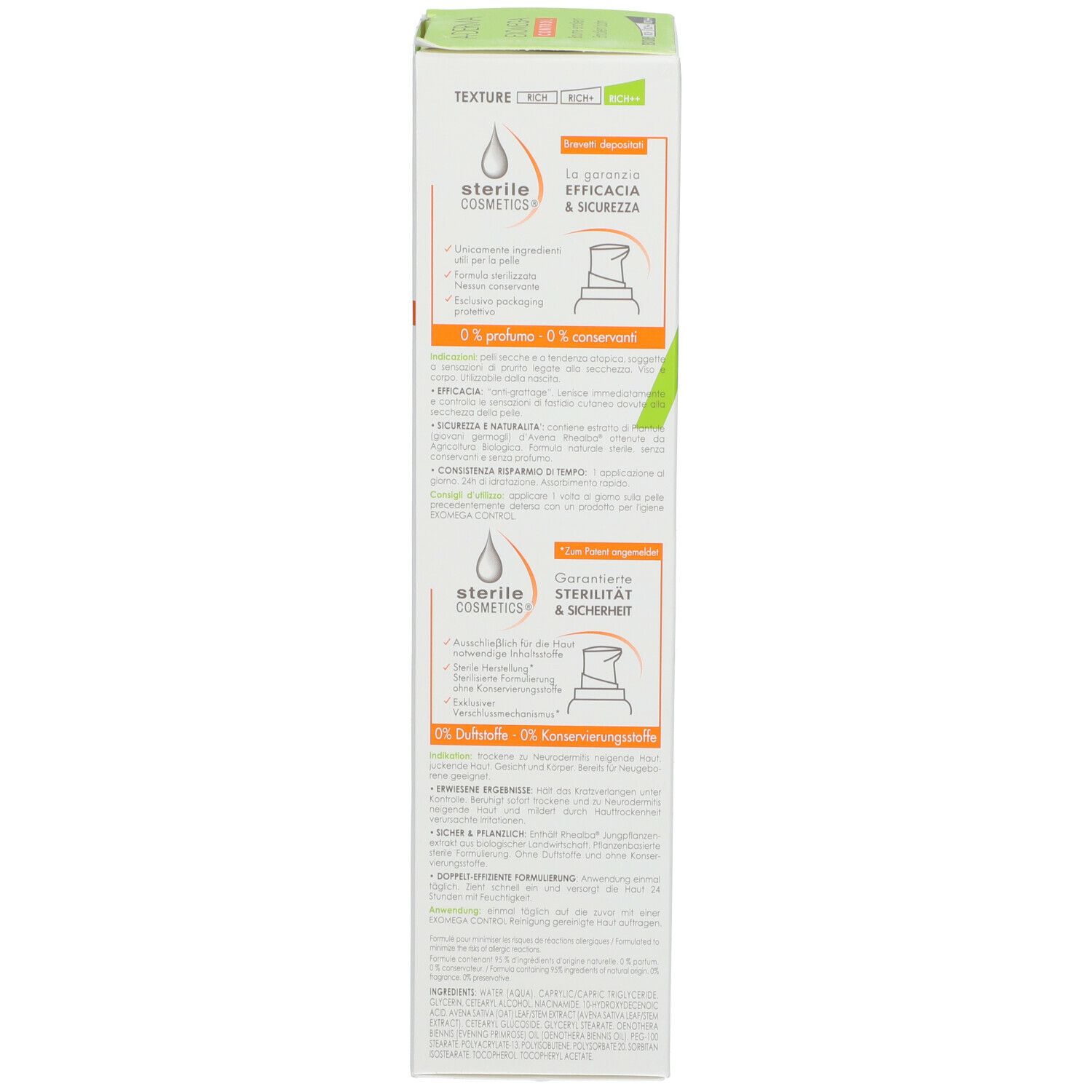 A-DERMA Exomega Control Balsamo Emolliente Cosmetico Sterile