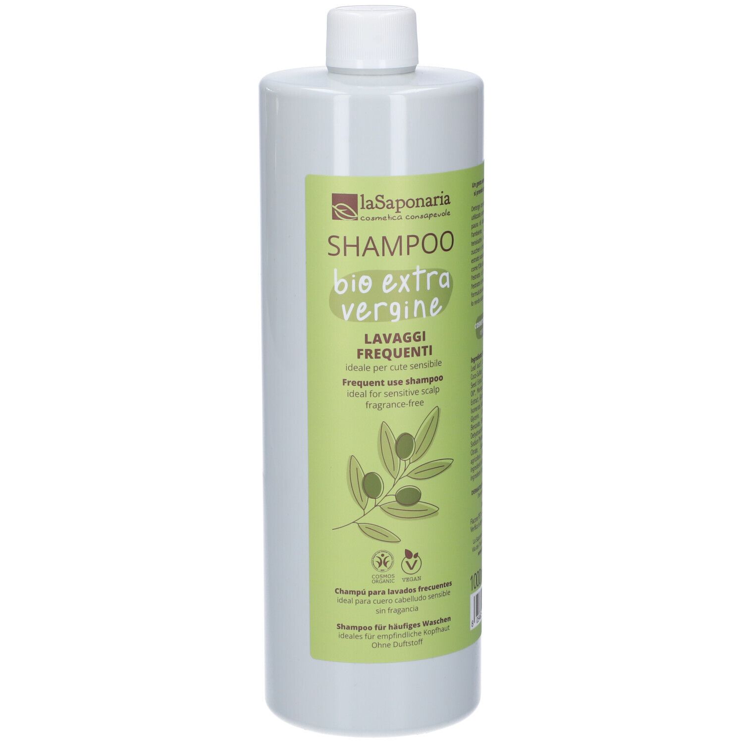 La Saponaria Shampoo Bio Extra Vergine Lavaggi Frequenti