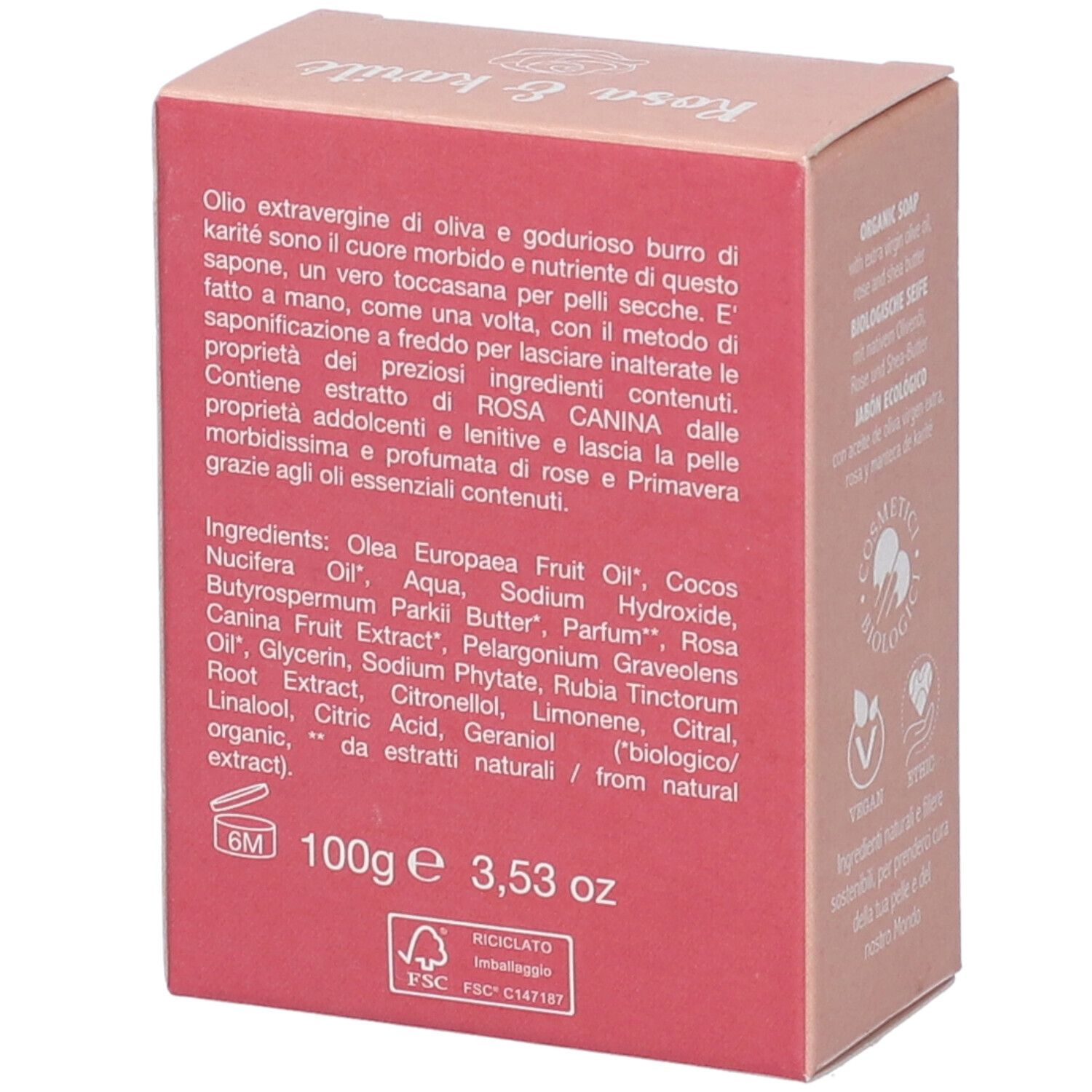 La Saponaria Rosa E Karite'