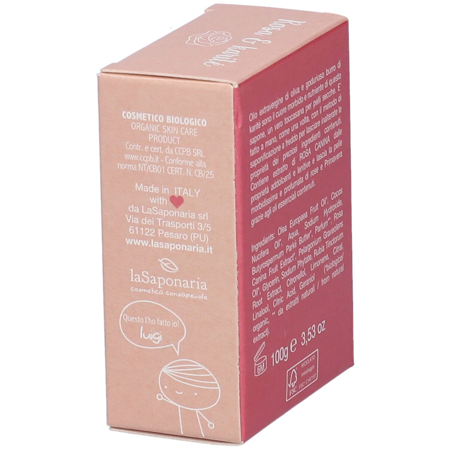 La Saponaria Rosa E Karite'