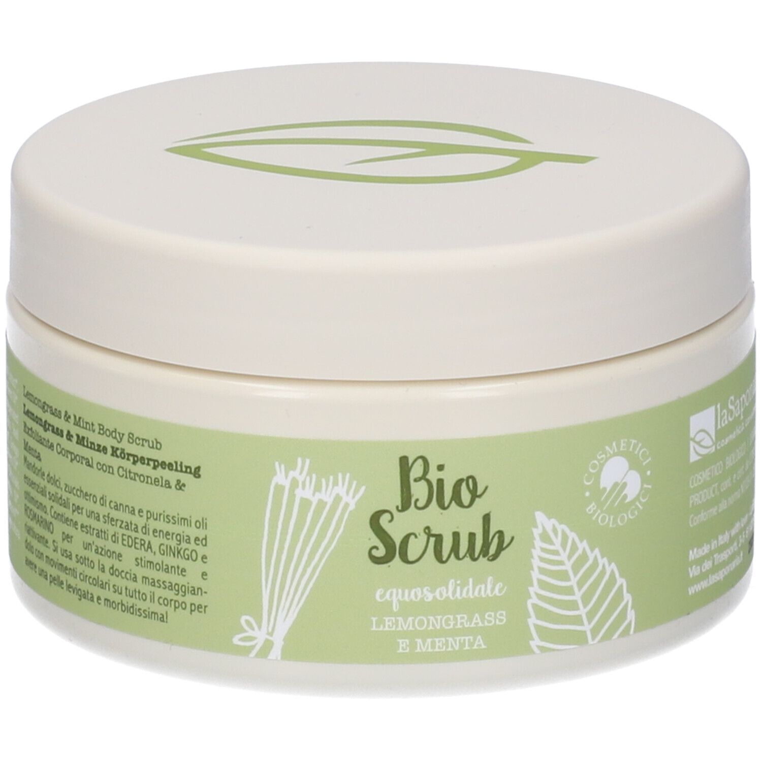 La Saponaria Scrub Lemongrass E Menta