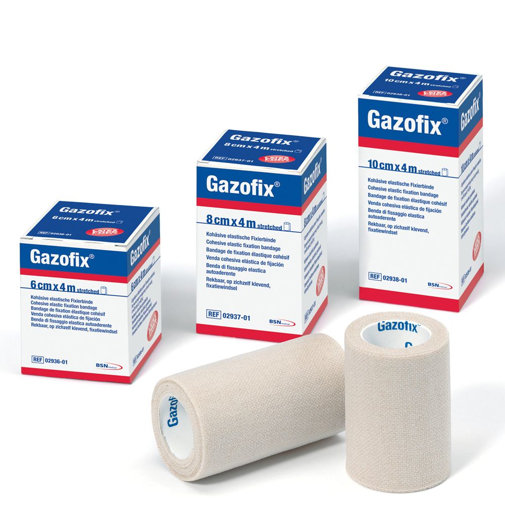 Benda Elastica Autoadesiva Gazofix Lf 4X400Cm