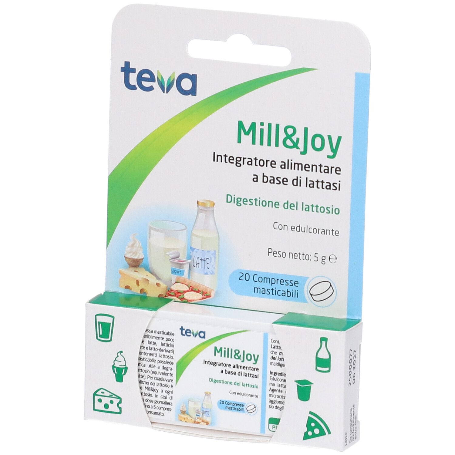 Mill&Joy Teva 20 Compresse Masticabili