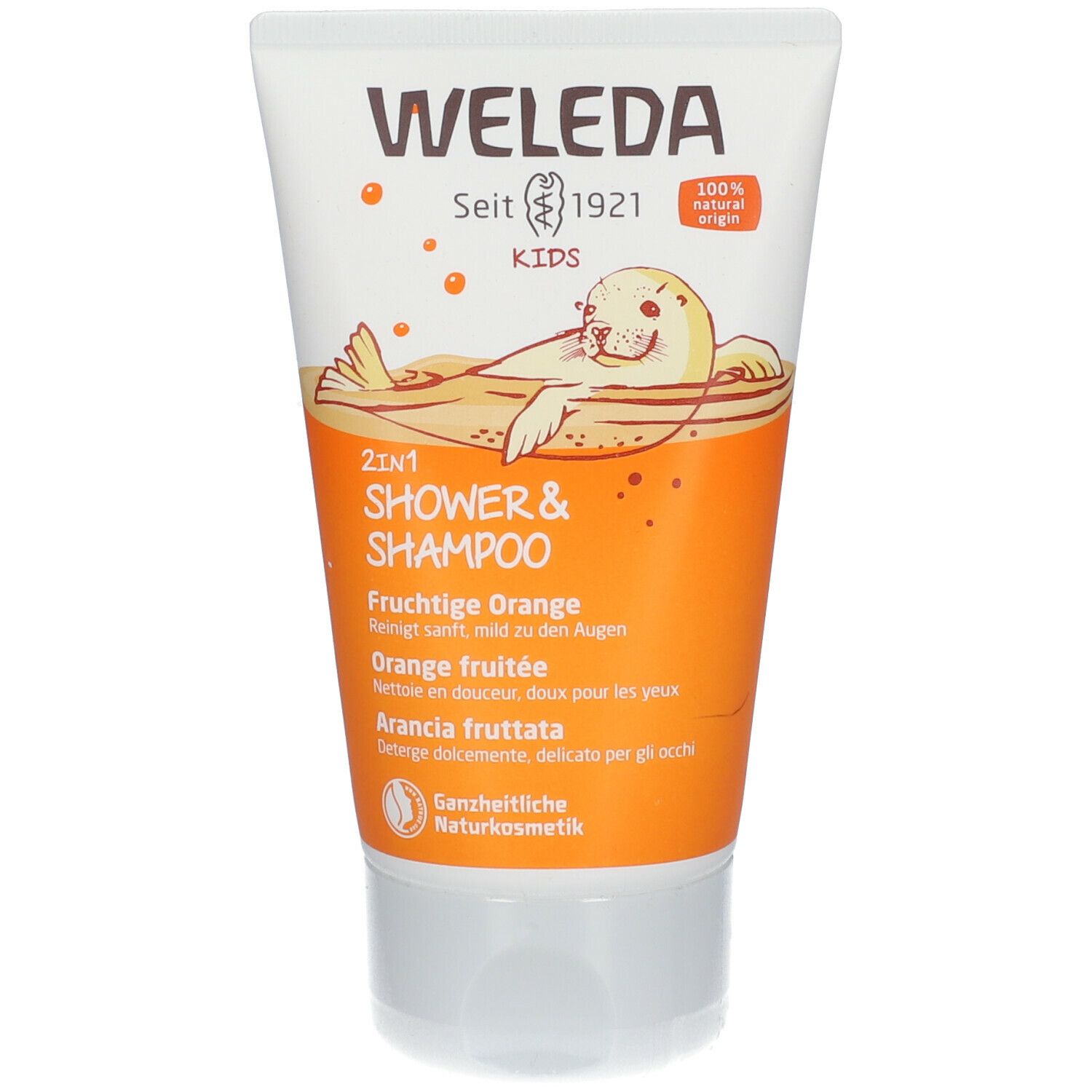 WELEDA Doccia & Shampoo Bambini Arancia Fruttata