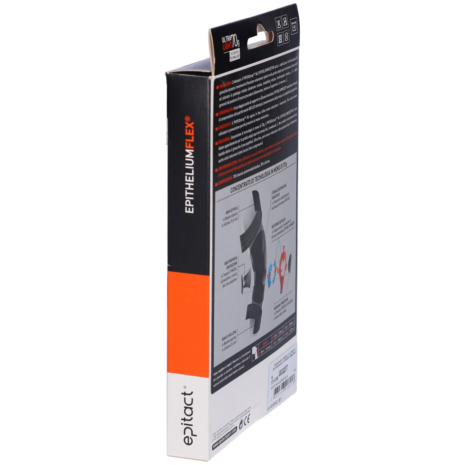 Epitact Sport Ginocchiera Physiostrap® Ski Taglia M
