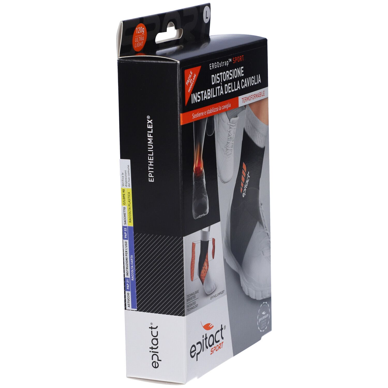 Epitact Ergostrap™ Sport Caviglia Taglia L