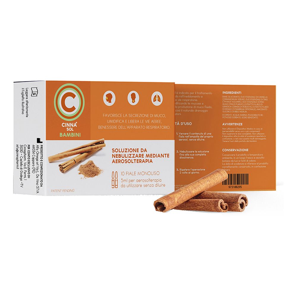 Cinna Sol Bambini 10 Fiale 5 Ml