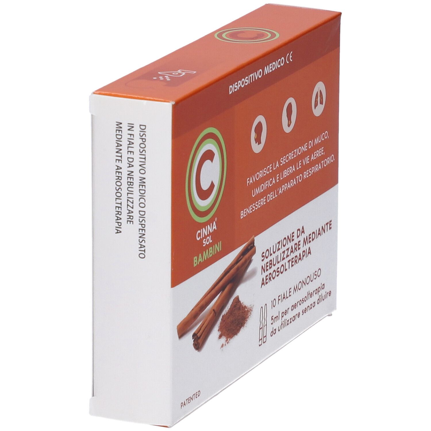 Cinna Sol Bambini 10 Fiale 5 Ml