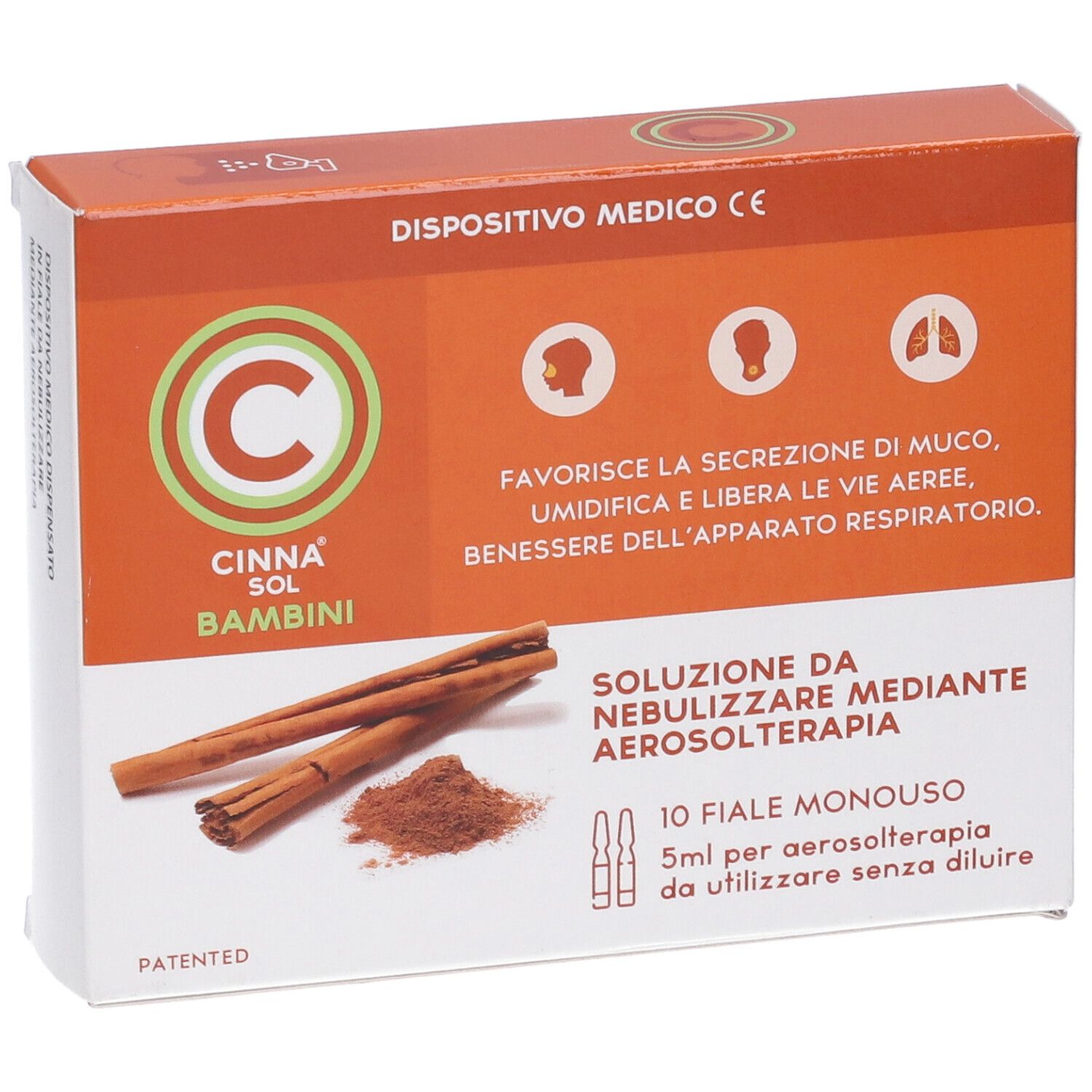 Cinna Sol Bambini 10 Fiale 5 Ml