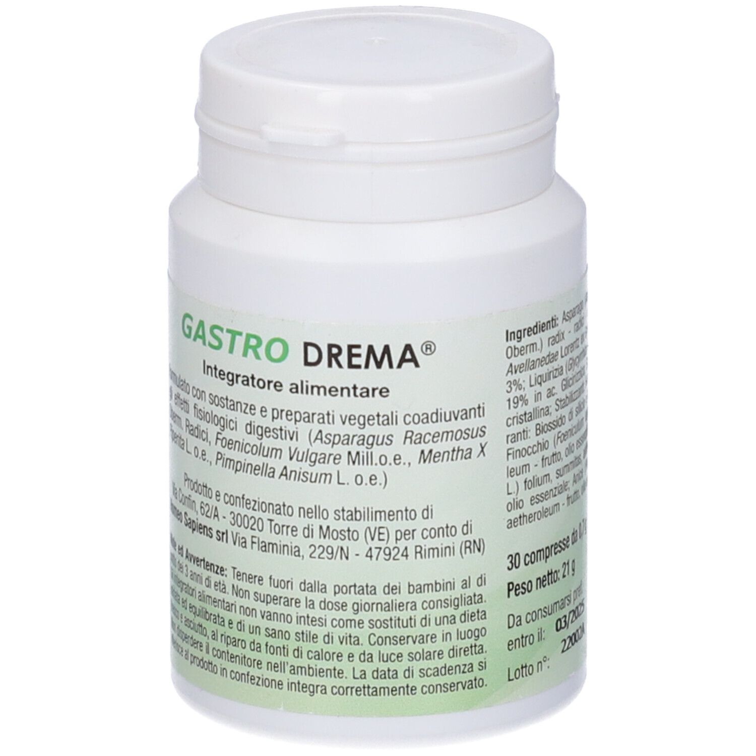 Gastro Drema 30 Compresse 21 G