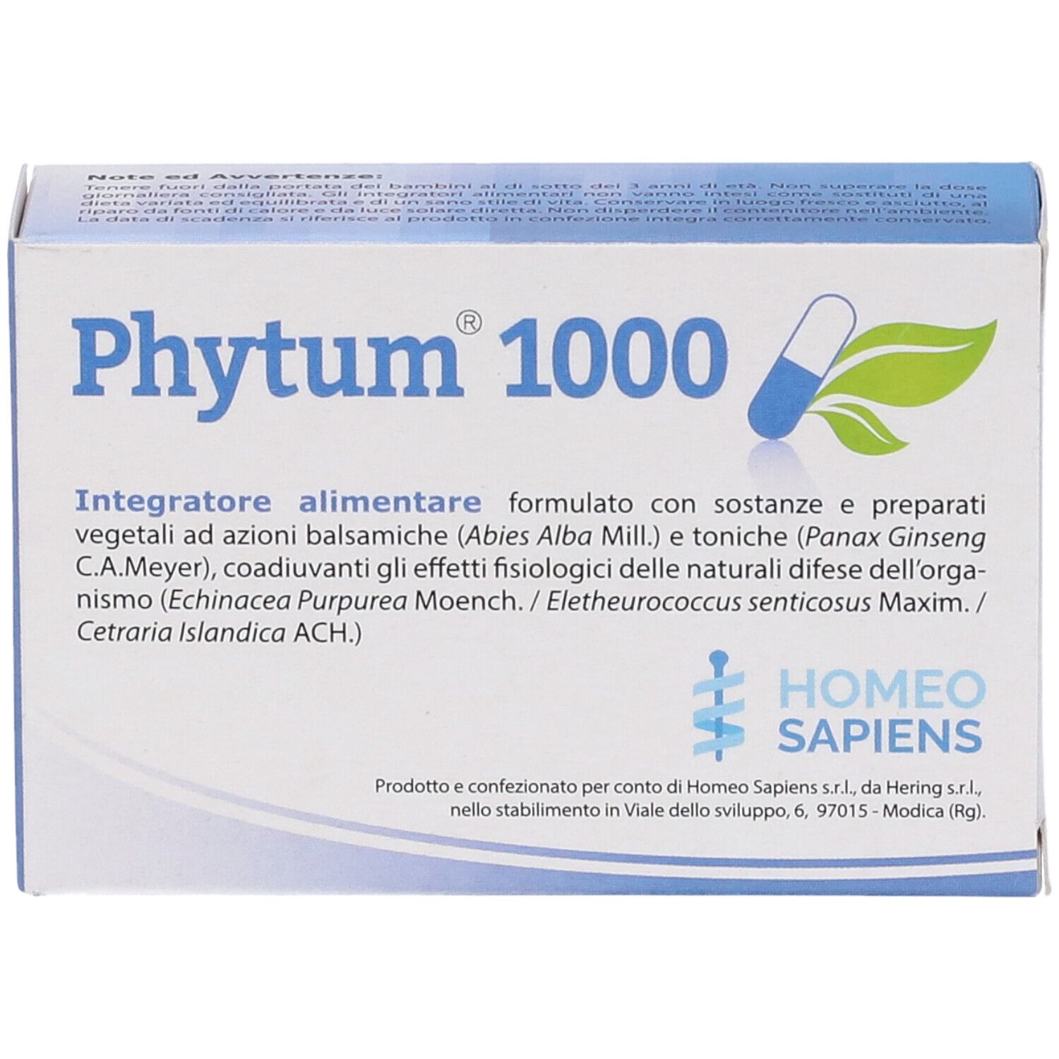Phytum 1000 30 Capsule 500 Mg