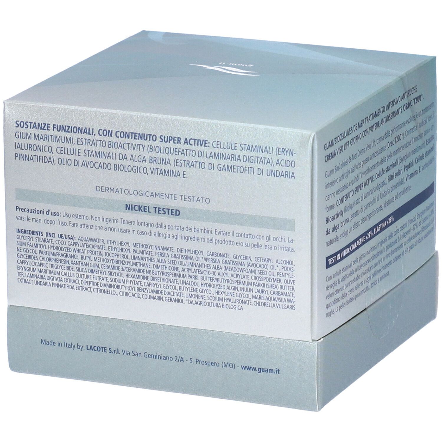 GUAM® Biocellules De Mer Trattamento Intensivo Antirughe