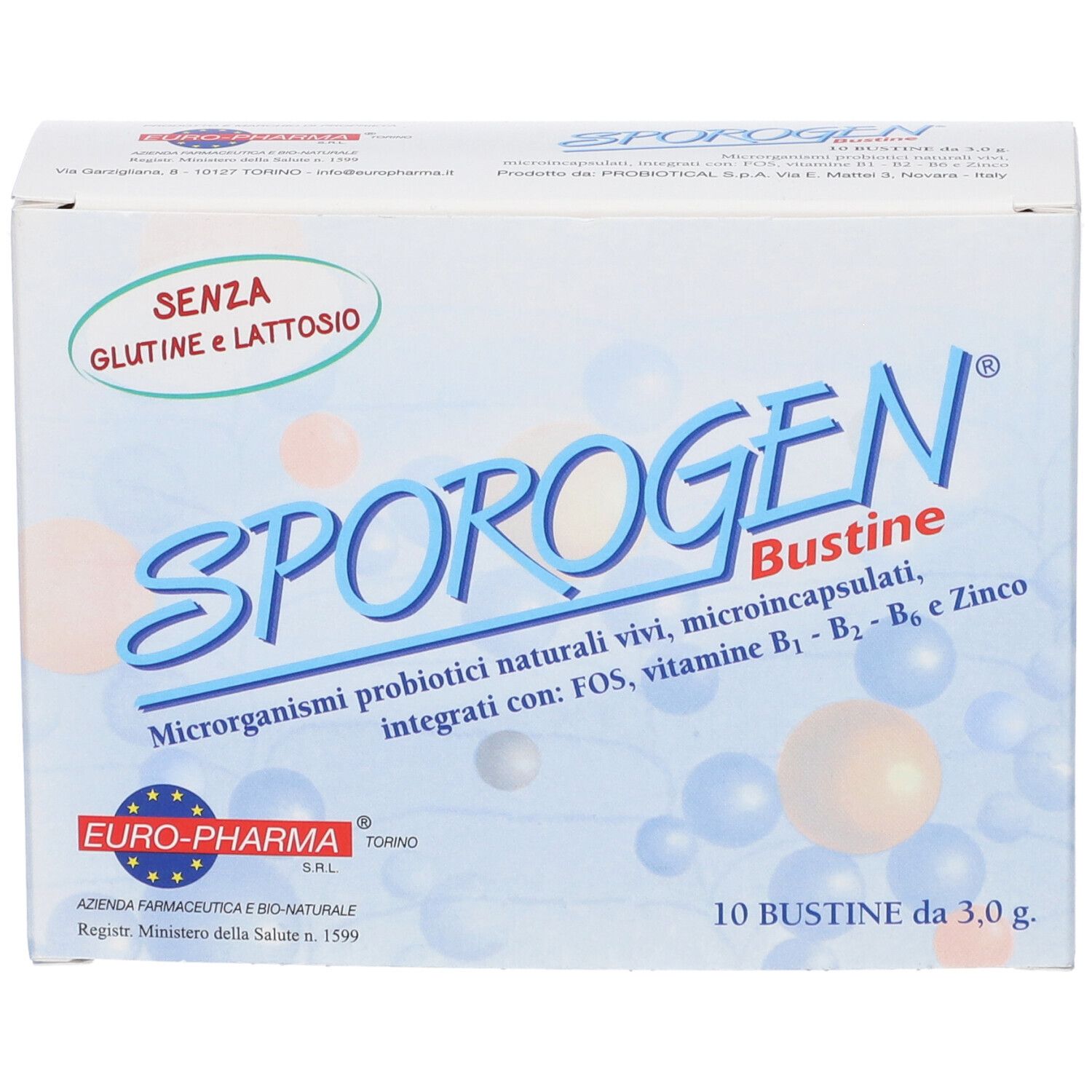 Sporogen 10 Bustine