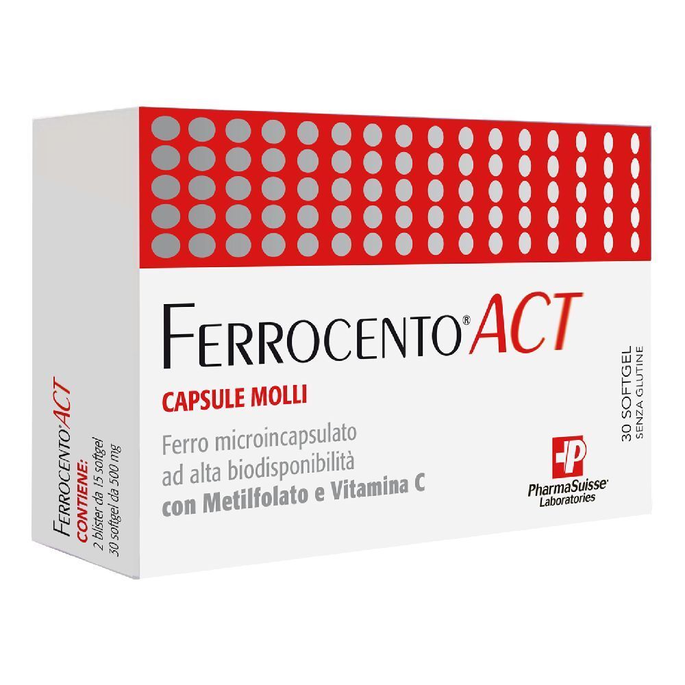 Ferrocento Act 30 Capsule Molli