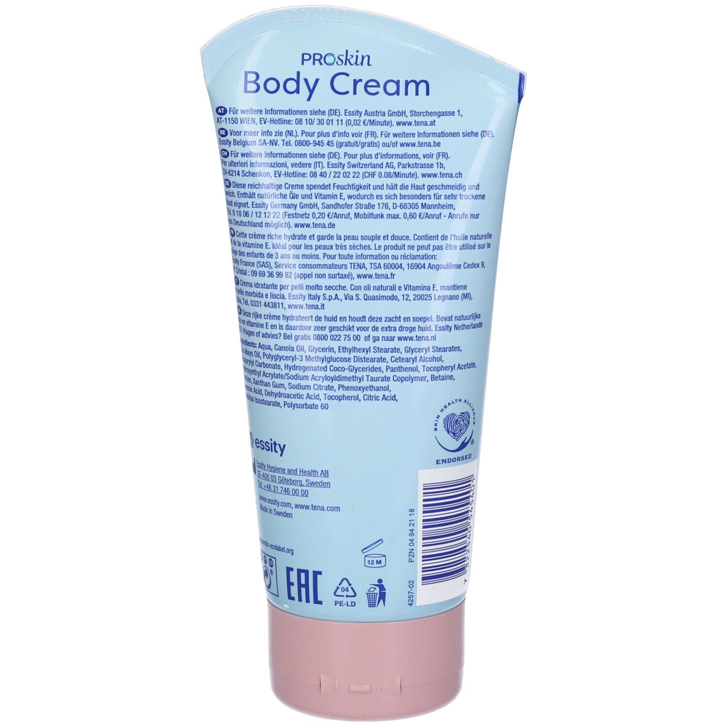 Tena Skin Cream 150 Ml