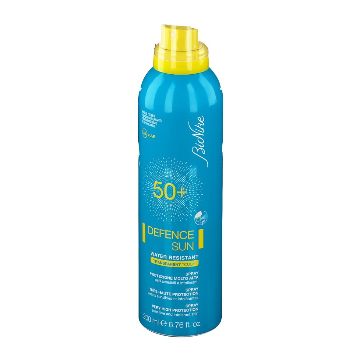 BioNike Defence Sun Transparent Touch SPF50+