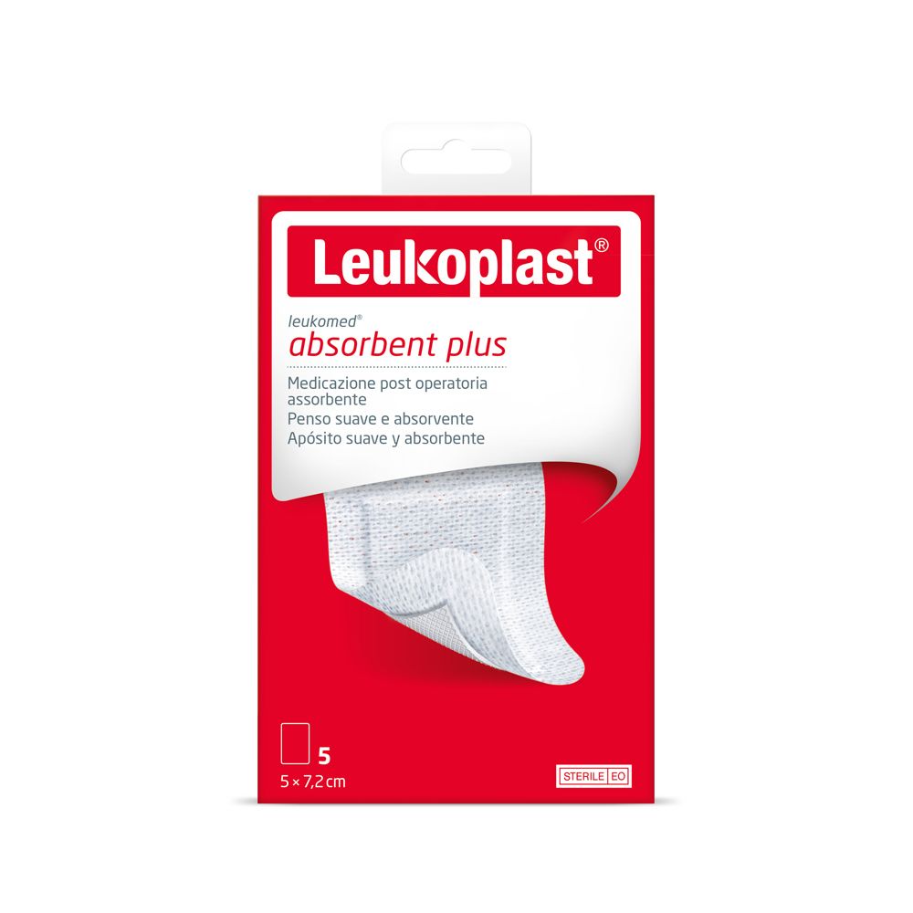 Leukoplast® Leukomed® Absorbent Plus 5 x 7,2 cm