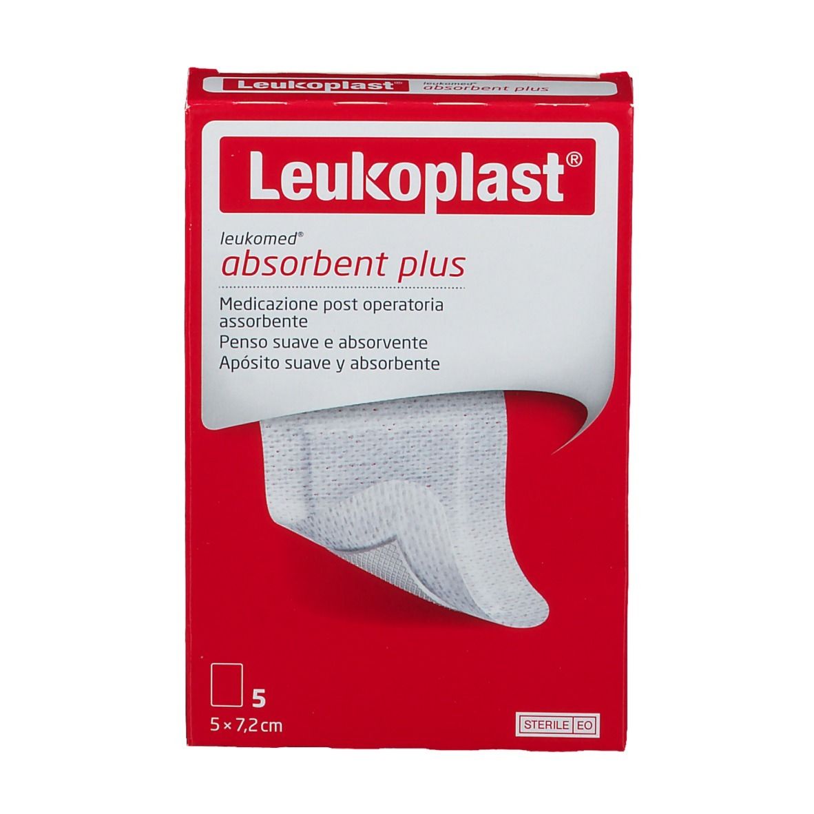 Leukoplast® Leukomed® Absorbent Plus 5 x 7,2 cm
