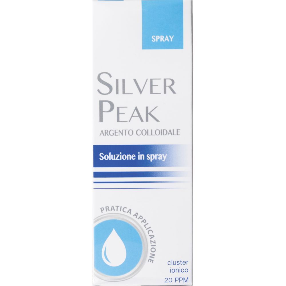 Silver Peak Soluzione Spray Argento Colloidale 100 Ml