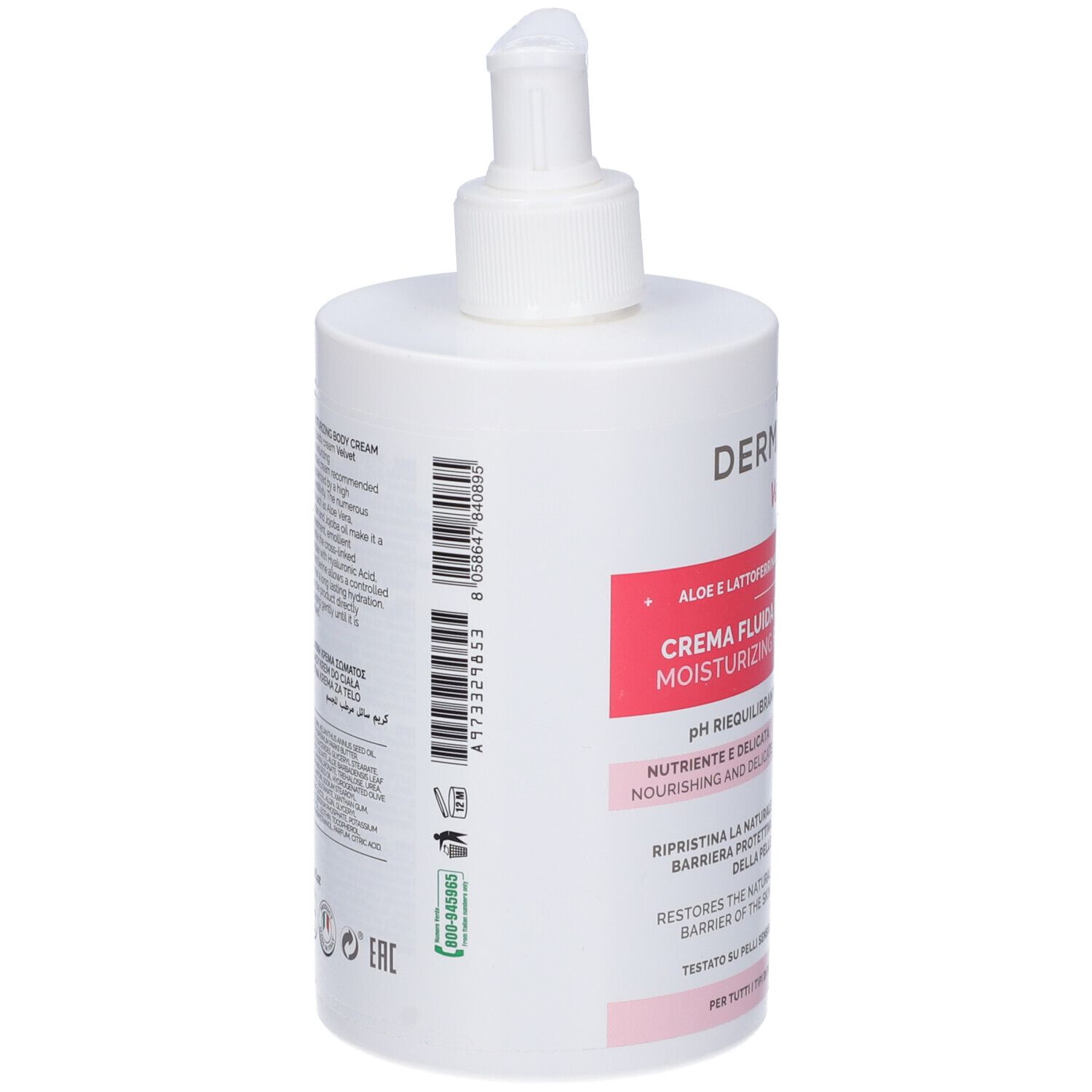 DermaRays+ Velvet Crema Fluida Idratante Corpo 500ml