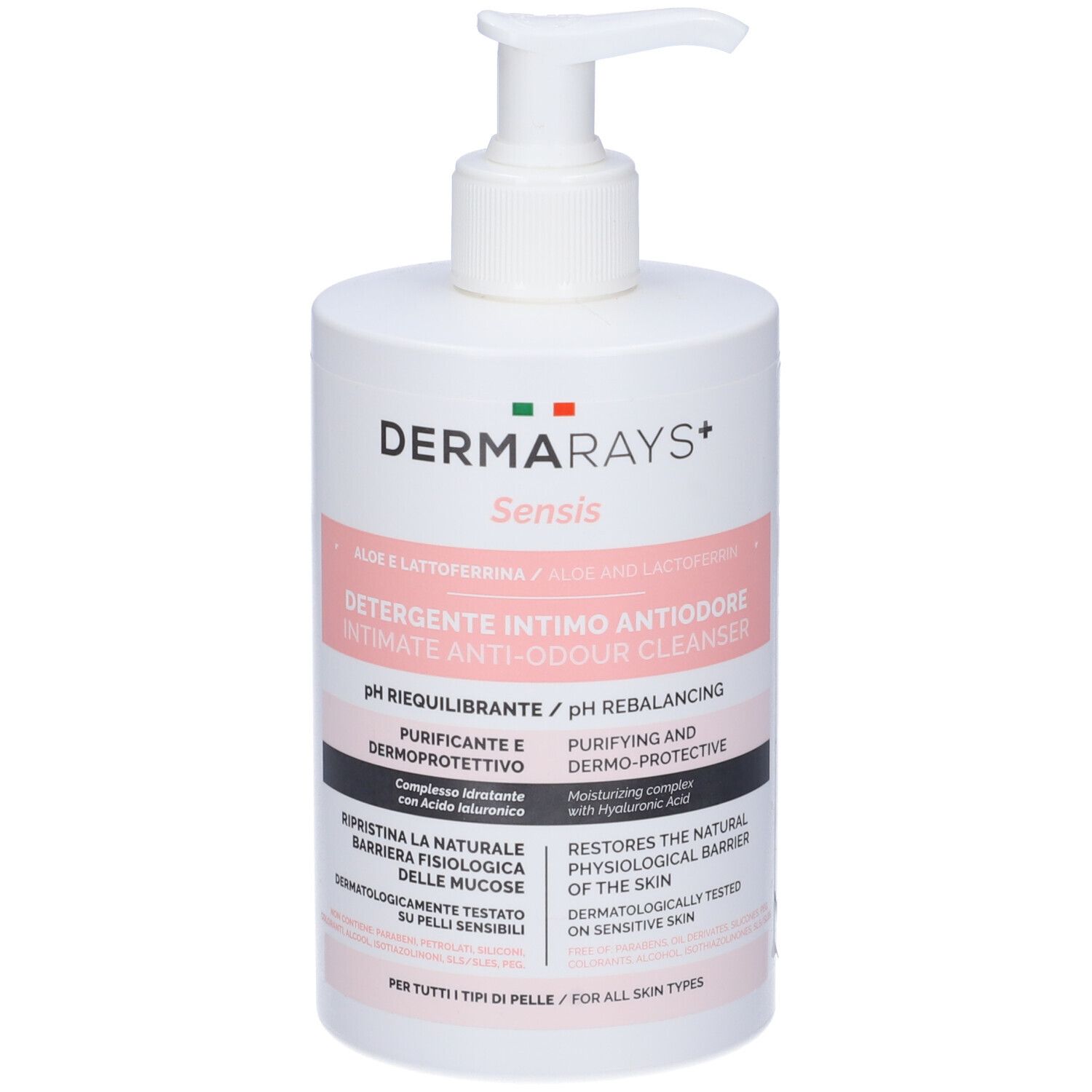 DermaRays+ Sensis Detergente Intimo Antiodore 500ml