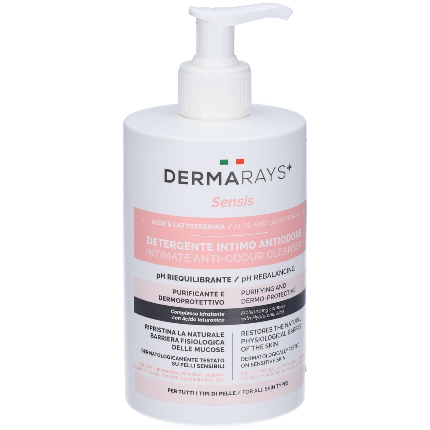 DermaRays+ Sensis Detergente Intimo Antiodore 500ml