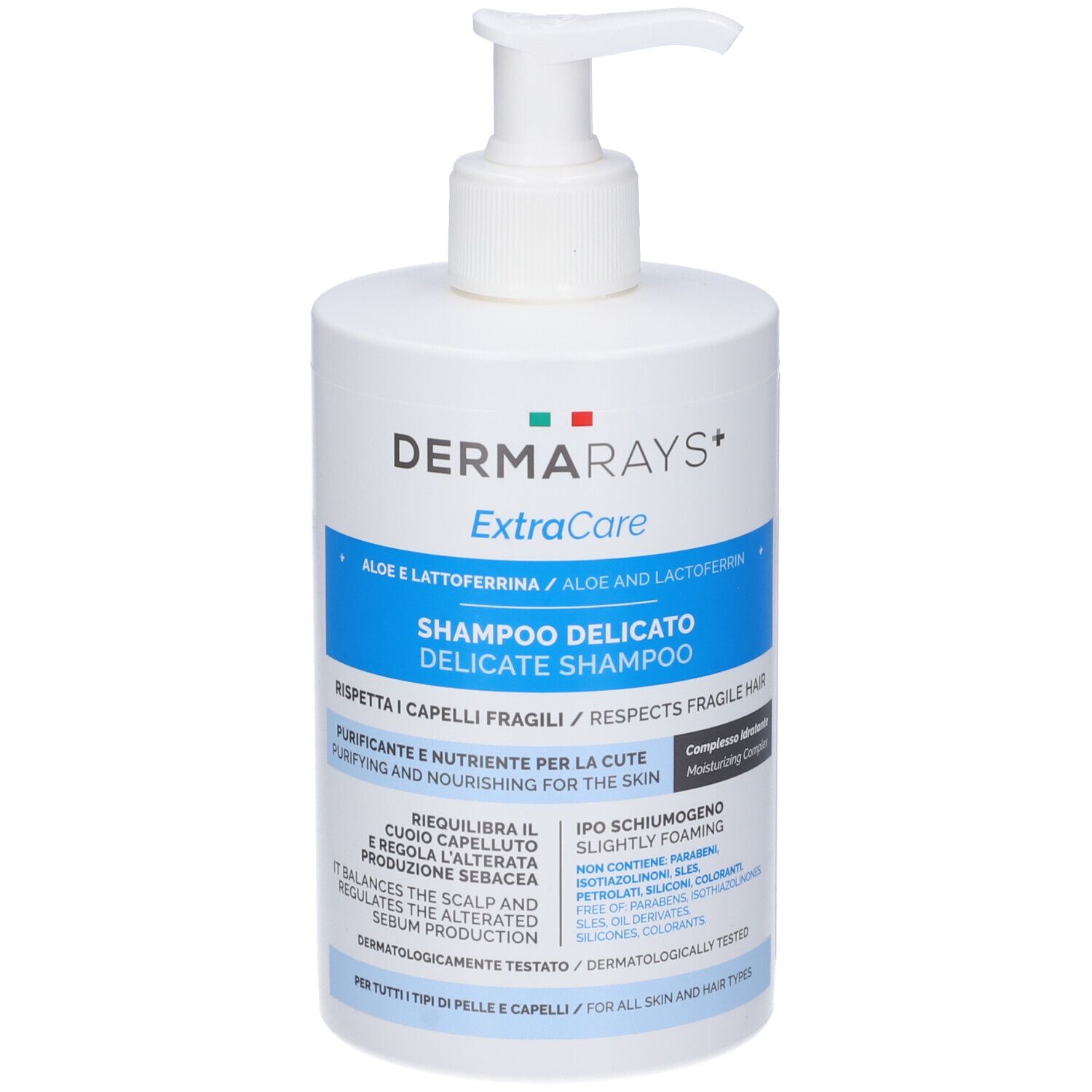 DermaRays+ ExtraCare Shampoo Delicato 500ml