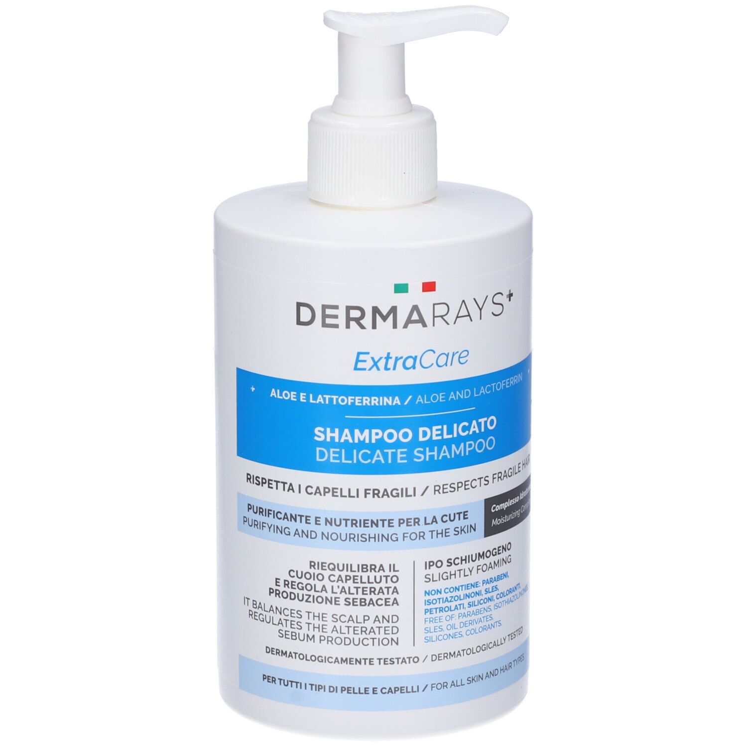 DermaRays+ ExtraCare Shampoo Delicato 500ml