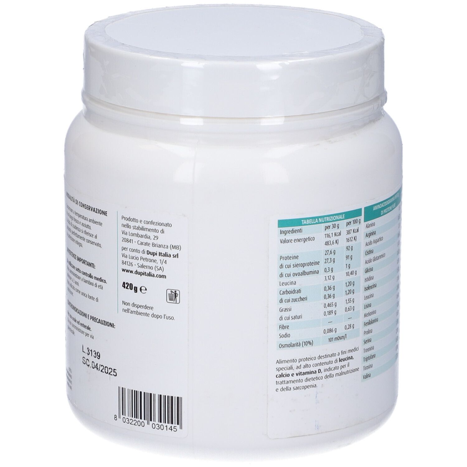 Protonic S Gusto Neutro 420 G