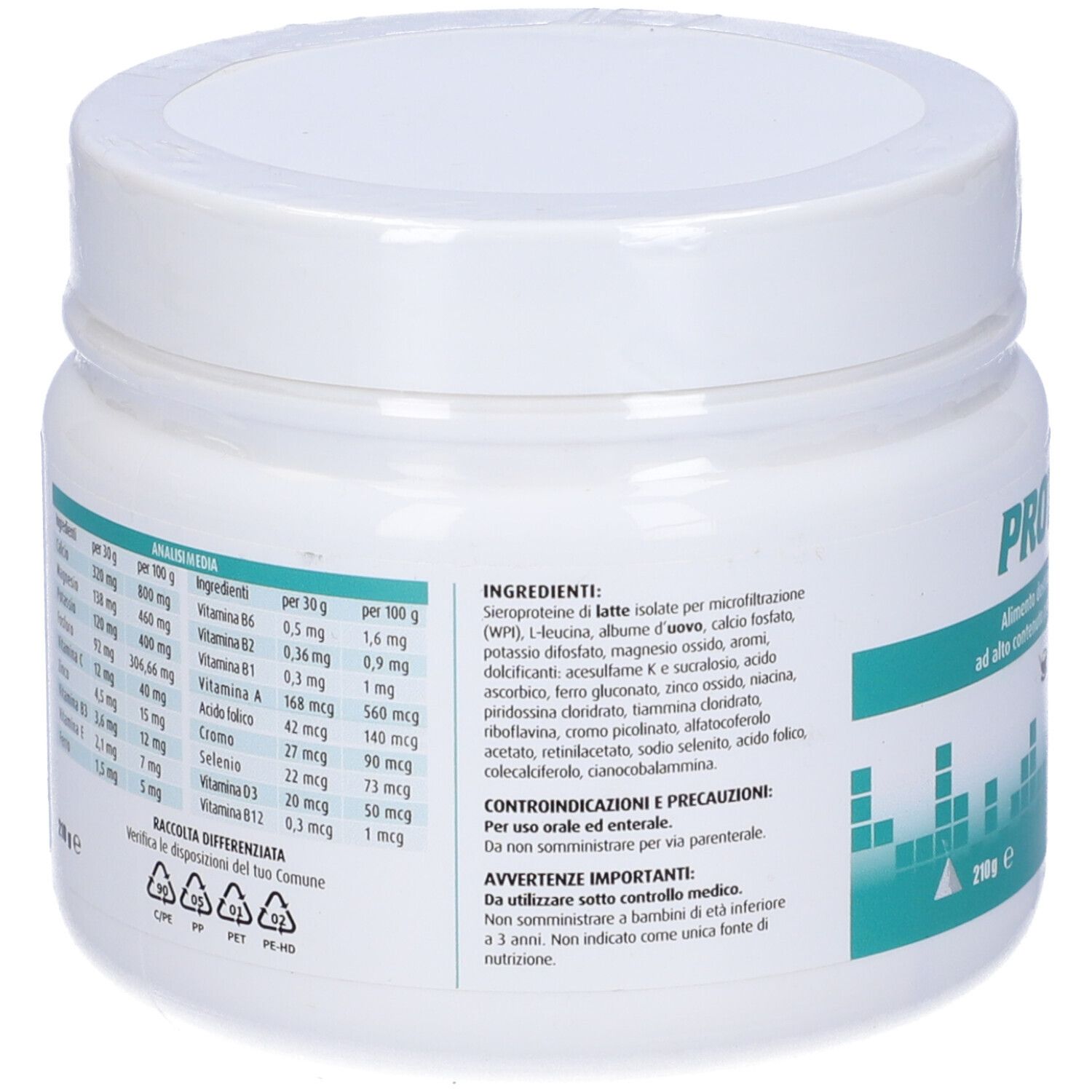 Protonic S Gusto Neutro 210 G