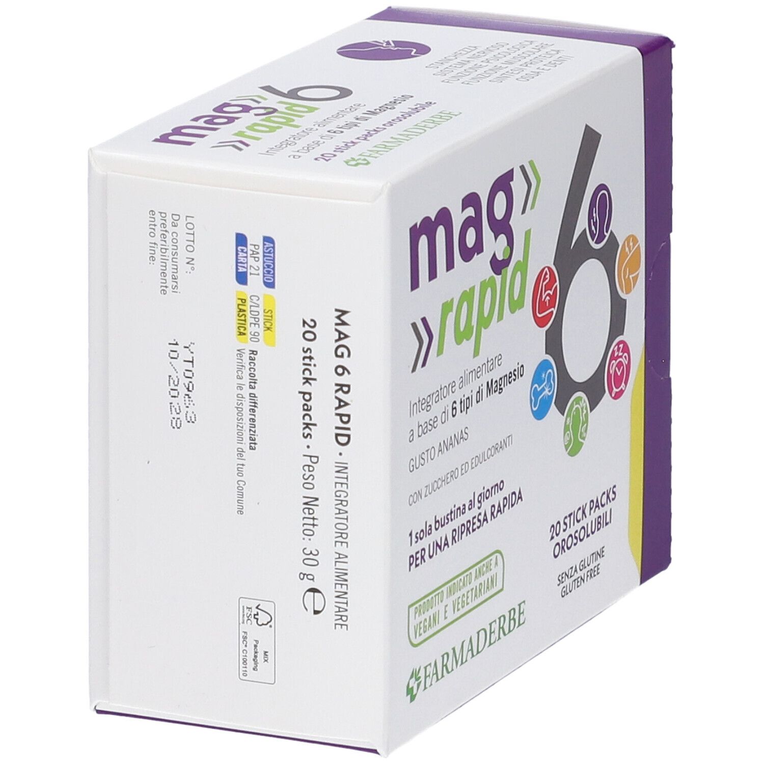Mag 6 Rapid 20 Stick Da 1,5 G