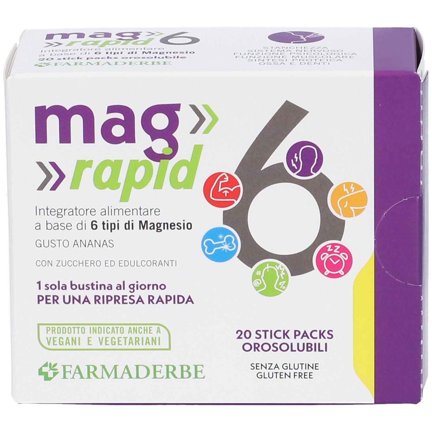 Mag 6 Rapid 20 Stick Da 1,5 G