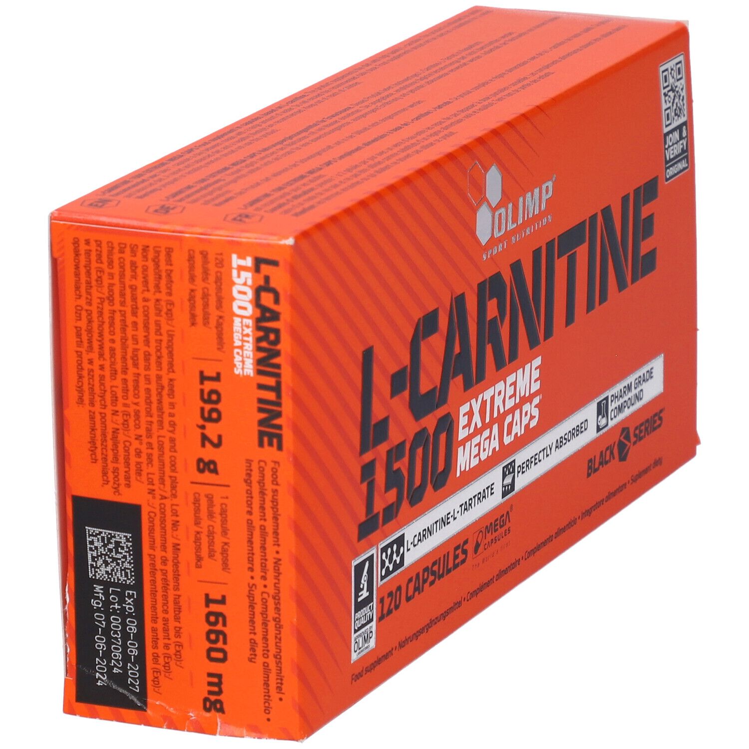 Olimp L-Carnitine 1500 Extreme Mega Capsule