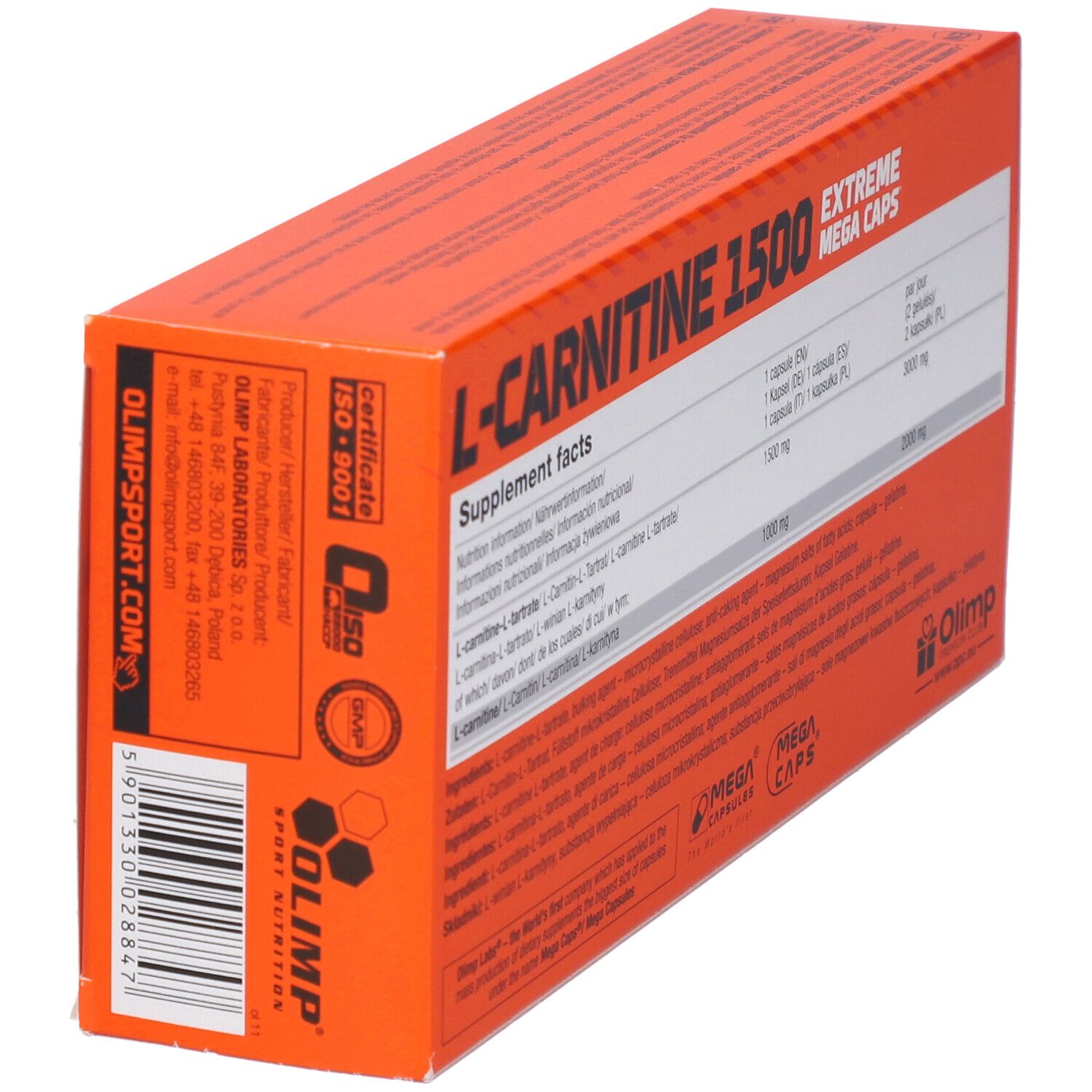 Olimp L-Carnitine 1500 Extreme Mega Capsule